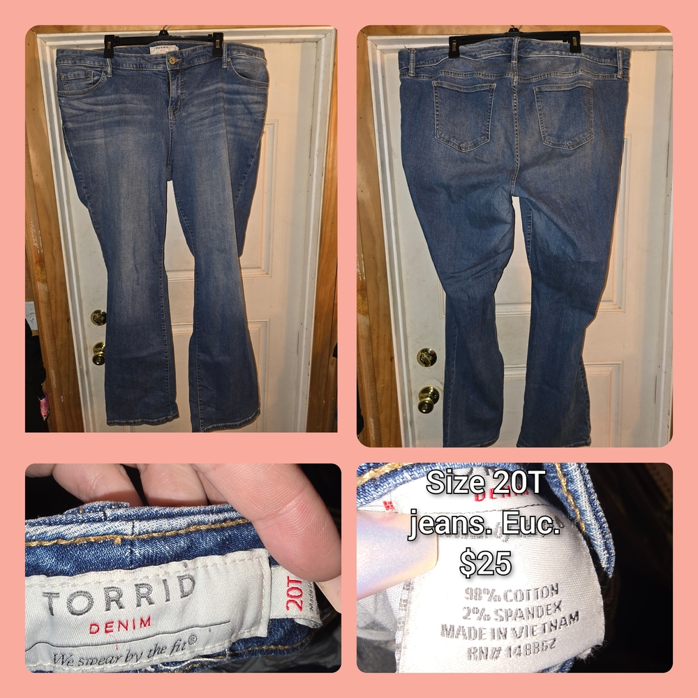 Torrid Classic Blue Denim Pants